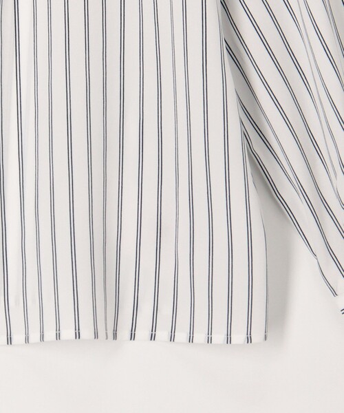 MICO COULIER(ミコクリエ)の「ジョーゼットストライプブラウス(シャツ/ブラウス・レディース・ホワイト系その他/ブルー系その他・38)」の14枚目の写真