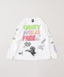 OBEY / オベイ WILD FREE VINTAGE OVERSIZE TEES