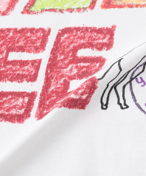 OBEY（オベイ）の「OBEY / オベイ WILD FREE VINTAGE OVERSIZE TEES（Tシャツ/カットソー・メンズ・ホワイト・MEDIUM）」の3枚目の写真
