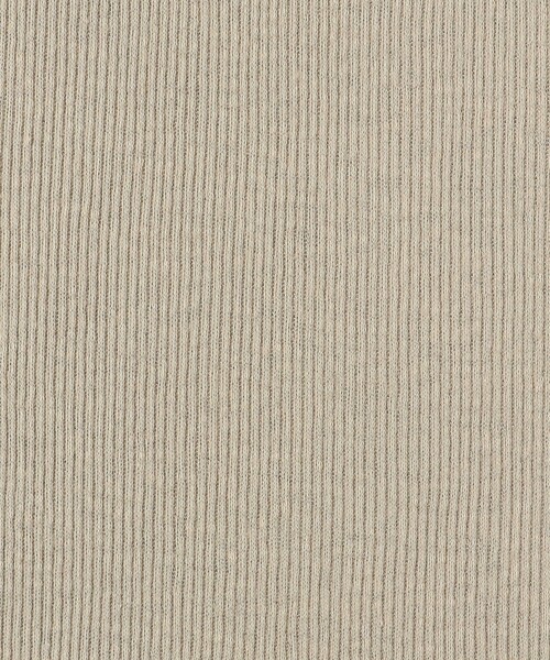 JAMES PERSE(ジェームスパース)の「コットンカシミヤブレンド ボートネックトップス WVA3206(Tシャツ/カットソー・レディース・ブラック/ベージュ・0)」の12枚目の写真