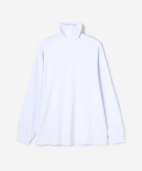 dress.（ドレス）の「DRESS | タートルネックカットソー MEN（Tシャツ/カットソー・メンズ・グリーン系その他/ホワイト/ピンク・L/M）」の8枚目の写真