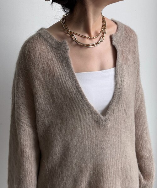 起毛モヘヤスキッパープルオーバー DOUDOU｜【新色追加】起毛モヘヤスキッパープルオーバー | Rakuten