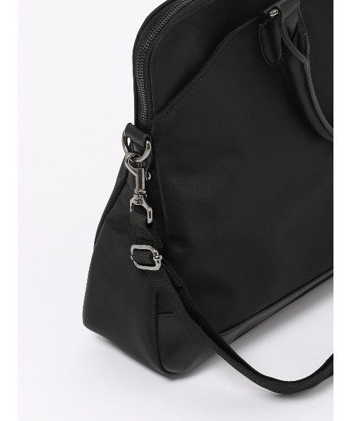 SUIT SQUARE（スーツスクエア）の「スリムブリーフケース 撥水 高密度ナイロン（ビジネスバッグ・メンズ・ネイビー系/ブラック系・F）」の7枚目の写真