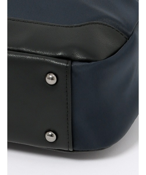 SUIT SQUARE（スーツスクエア）の「スリムブリーフケース 撥水 高密度ナイロン（ビジネスバッグ・メンズ・ネイビー系/ブラック系・F）」の12枚目の写真