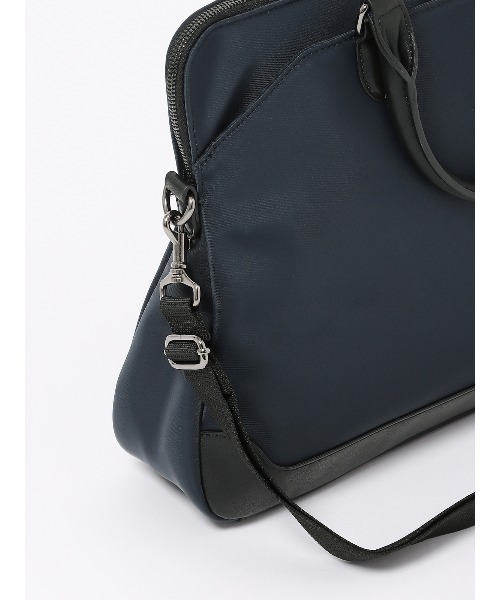 SUIT SQUARE（スーツスクエア）の「スリムブリーフケース 撥水 高密度ナイロン（ビジネスバッグ・メンズ・ネイビー系/ブラック系・F）」の13枚目の写真