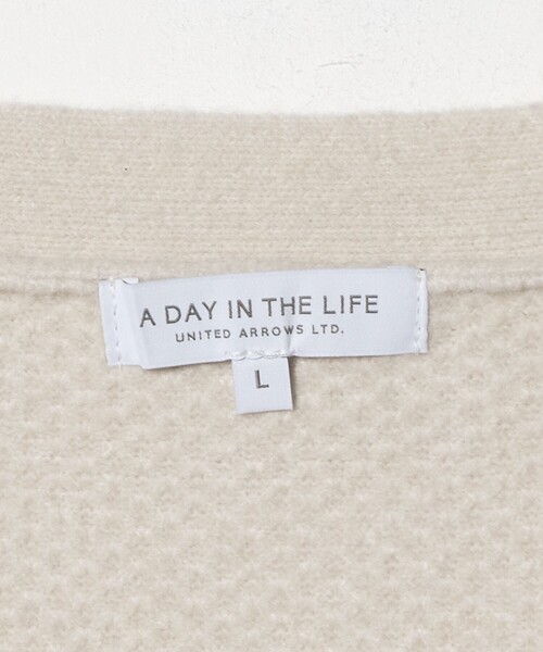 A DAY IN THE LIFE UNITED ARROWS(アデイインザライフユナイテッドアローズ)の「アンゴラミックス ノーブル カーディガン<A DAY IN THE LIFE>(カーディガン/ボレロ・メンズ・ブラック/ナチュラル・M/L)」の17枚目の写真