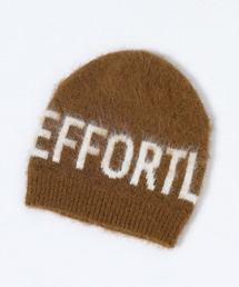 JEANASIS | シャギーロゴニットワッチ/601807(ニットキャップ/ビーニー)