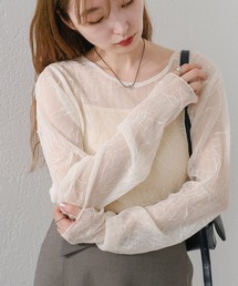 Kastane | ランダムチュールメローTEE(Tシャツ/カットソー)