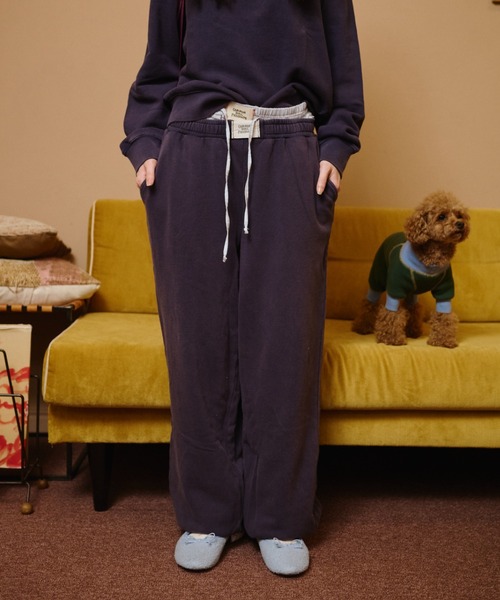 種まき】針と糸スウェットパンツ（スウェットパンツ）｜common gull