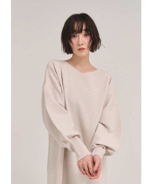 セール】ボリュームスリーブワンピース（ワンピース）｜FMiBL