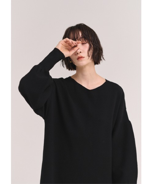 セール】ボリュームスリーブワンピース（ワンピース）｜FMiBL