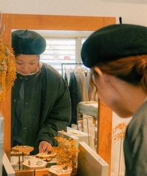 solamonat poche（ソラモナポッシェ）の「リバーシブルビッグダウンカーディガン（ダウンジャケット/コート）」