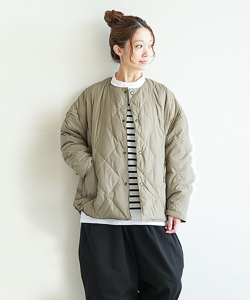 リバーシブルビッグダウンカーディガン（ダウンジャケット/コート