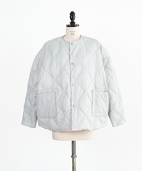 リバーシブルビッグダウンカーディガン（ダウンジャケット/コート