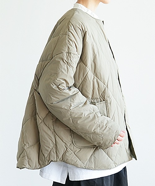 リバーシブルビッグダウンカーディガン（ダウンジャケット/コート