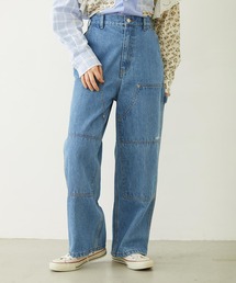 MILKFED. | DOUBLE KNEE PANTS(デニムパンツ)