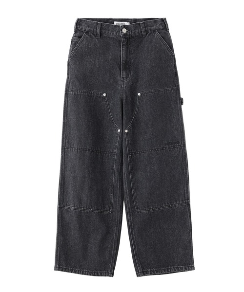 MILKFED.（ミルクフェド）の「DOUBLE KNEE PANTS（デニムパンツ・レディース・オフホワイト/ブラック/ライトブルー・S/M）」の17枚目の写真