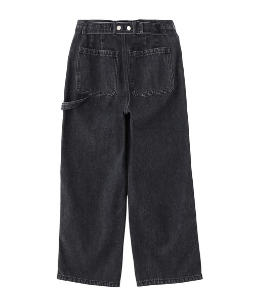 MILKFED.（ミルクフェド）の「DOUBLE KNEE PANTS（デニムパンツ・レディース・オフホワイト/ブラック/ライトブルー・S/M）」の18枚目の写真