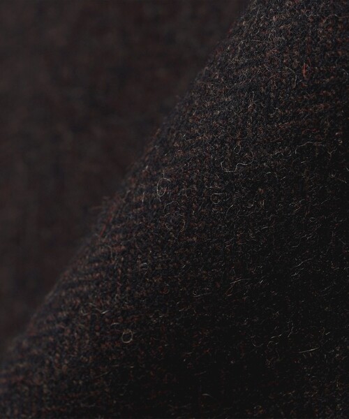 SHIPS Colors(シップス カラーズ)の「SHIPS Colors:T/W ツイード ノーカラー ジャケット(セットアップ対応可能)◇(ノーカラージャケット・メンズ・ブラウン/ネイビー/ブラック・X-LARGE/SMALL/LARGE/MEDIUM)」の14枚目の写真