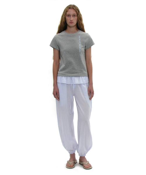 PARTIMENTO WOMEN(パルティメントウィメン)の「チーム76パッチショートスリーブTシャツ_メランジ(Tシャツ/カットソー・レディース・その他・MEDIUM/SMALL)」の4枚目の写真