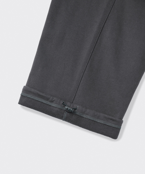 MUSINSA STANDARD（ムシンサスタンダード）の「パラシュートスウェットパンツ[ダークグレー]（スウェットパンツ・メンズ・その他・MEDIUM/LARGE/X-LARGE/XX-LARGE/SMALL）」の7枚目の写真