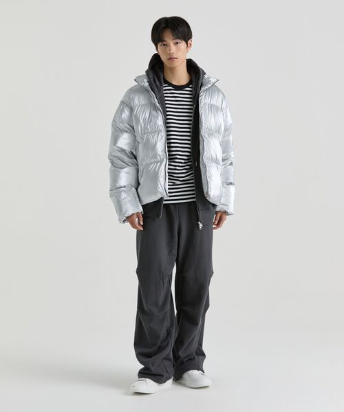 MUSINSA STANDARD（ムシンサスタンダード）の「パラシュートスウェットパンツ[ダークグレー]（スウェットパンツ・メンズ・その他・MEDIUM/LARGE/X-LARGE/XX-LARGE/SMALL）」の13枚目の写真