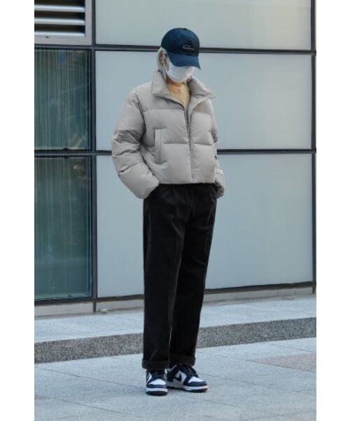 MUSINSA STANDARD WOMAN（ムシンサスタンダードウーマン）の「ウィメンズテーパードコーデュロイパンツ[ダークグレー]（その他パンツ・レディース・その他・30/24/25/26/27/28/29）」の8枚目の写真