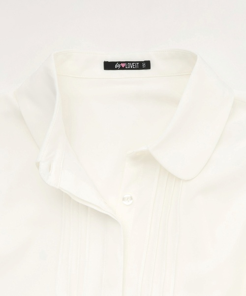 by LOVEiT（バイラビット）の「【卒服】リボンタイつきブラウス（シャツ/ブラウス・キッズ・オフホワイト・160cm/120cm/130cm/140cm/150cm）」の8枚目の写真