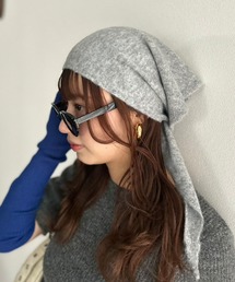 Kotoe（コトエ）の「【UNISEX】ソフトタッチ ニットスカーフ バブーシュカ（バンダナ/スカーフ）」
