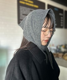 Kotoe（コトエ）の「【UNISEX】ソフトタッチ ニットスカーフ バブーシュカ（バンダナ/スカーフ）」