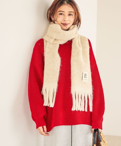 柔らかミックスカラーマフラー（マフラー）｜studio CLIP（スタディオ