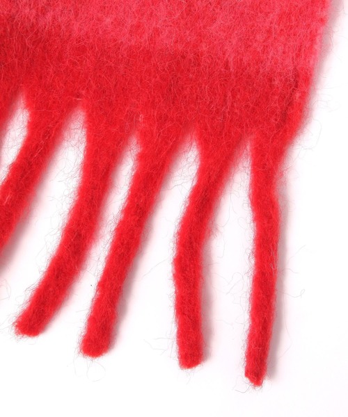 studio CLIP（スタディオクリップ）の「柔らかミックスカラーマフラー（マフラー・レディース・グリーン/ブラウン/ナチュラル/レッド・FREE）」の12枚目の写真