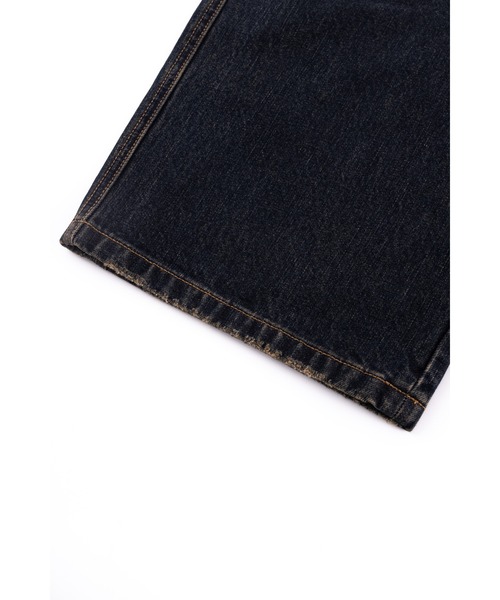 SUPPLIER(サプライヤー)の「デニム|Switching Pierced Baggy Jeans|SUPPLIER(デニムパンツ・メンズ・ブラック/ブルー・SMALL/MEDIUM/LARGE/X-LARGE)」の9枚目の写真