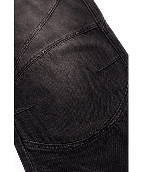 SUPPLIER(サプライヤー)の「デニム|Switching Pierced Baggy Jeans|SUPPLIER(デニムパンツ・メンズ・ブラック/ブルー・SMALL/MEDIUM/LARGE/X-LARGE)」の7枚目の写真