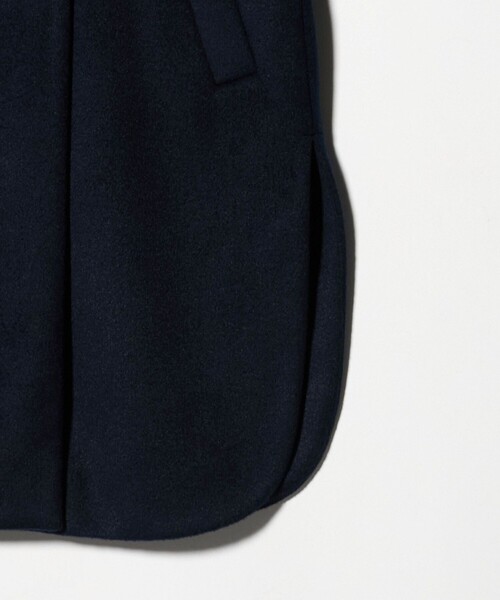 A DAY IN THE LIFE UNITED ARROWS(アデイインザライフユナイテッドアローズ)の「ニットビーバー ステンカラーコート <A DAY IN THE LIFE>(ステンカラーコート・レディース・ナチュラル/その他1/ネイビー・FREE)」の15枚目の写真