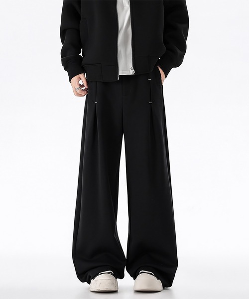 SBG（エスビー）の「SBG タックバギースラックスパンツ（スラックス・メンズ・ブラック・MEDIUM/SMALL/LARGE）」の3枚目の写真