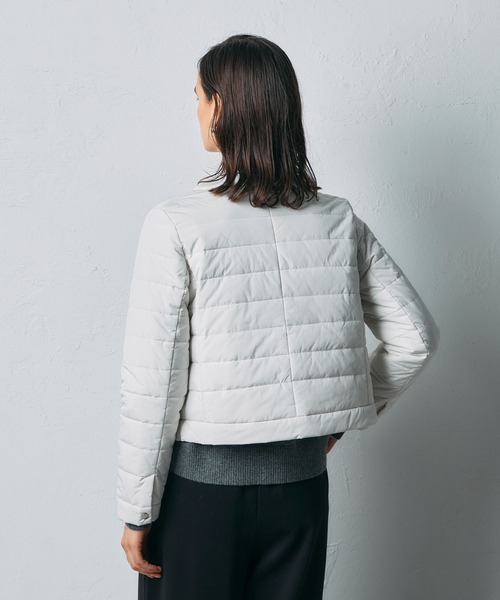 N.O.R.C（ノーク）の「中綿ショートキルトコート【ファンクション】（その他アウター・レディース・アイボリー/ブラック・フリー）」の19枚目の写真