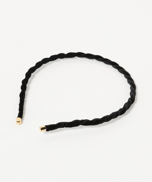 green label relaxing（グリーンレーベルリラクシング）の「ツイスト カチューシャ  / キッズ（カチューシャ・キッズ・ブラック・FREE）」の2枚目の写真