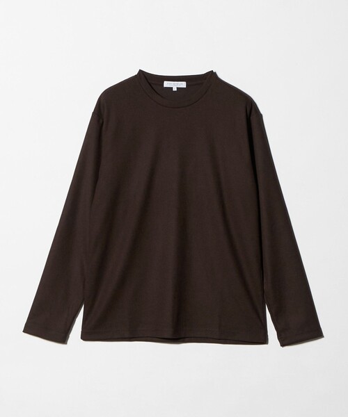 A DAY IN THE LIFE UNITED ARROWS(アデイインザライフユナイテッドアローズ)の「ウールブレンド ダブルジャガード カットソー<A DAY IN THE LIFE>(Tシャツ/カットソー・メンズ・ダークブラウン/ホワイト/ネイビー・M/L)」の3枚目の写真