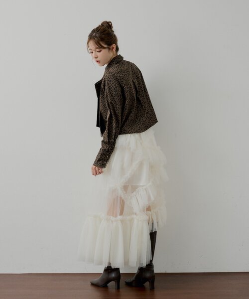 Chico（チコ）の「【SALON by Chico】リボン付きレースデザインシャツ（シャツ/ブラウス・レディース・ホワイト/ブルー/ブラウン系その他2・FREE）」の19枚目の写真