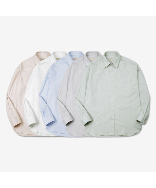 sortie(ソルティ)の「440 Essential Comfort Oxford Shirts (Novelle Peach)(シャツ/ブラウス・メンズ・その他・MEDIUM/X-LARGE/LARGE)」の7枚目の写真