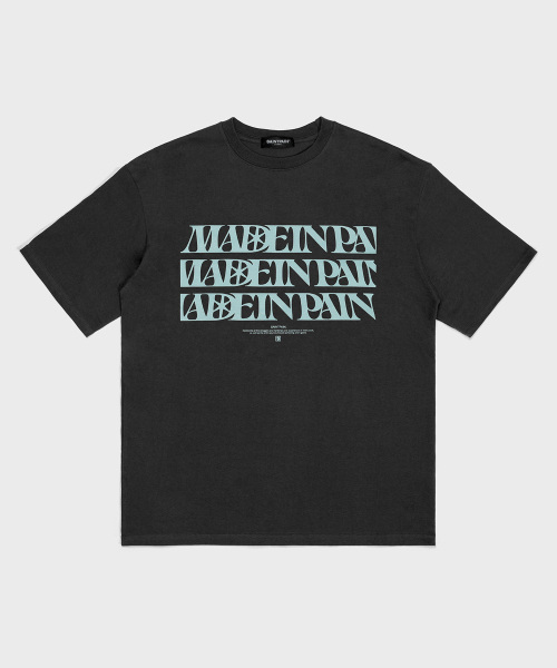 SAINTPAIN(セイントペイン)の「SPメイド 半袖Tシャツ ブラック(Tシャツ/カットソー・メンズ・その他・MEDIUM/LARGE)」の1枚目の写真