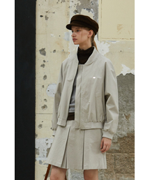 ANOETIC(�A�m�G�e�B�b�N)��CHARMING BLOUSON_LIGHT GREY(MA-1)