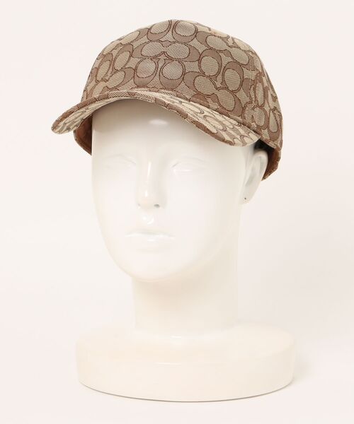 COACH(コーチ)の「シグネチャー ジャカード ベースボール ハット(キャップ・レディース・ベージュ系その他・ONE)」の5枚目の写真