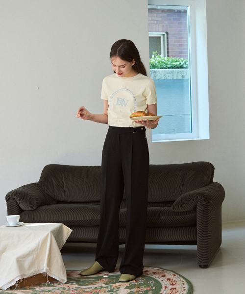 DRAWFIT WOMEN（ドローフィットウーマン）の「アザー メンズ ドーム スーピマ 半袖Tシャツ [ブラック]（Tシャツ/カットソー・レディース・その他・SMALL/MEDIUM）」の9枚目の写真