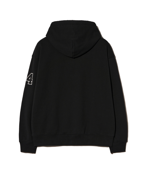 YALE(イェール)の「64 ブルドッグス ベースボール フードジップアップ_ブラック(パーカー・レディース・その他・SMALL/MEDIUM/LARGE/X-LARGE)」の3枚目の写真