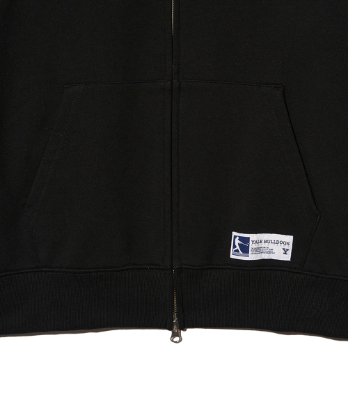YALE(イェール)の「64 ブルドッグス ベースボール フードジップアップ_ブラック(パーカー・レディース・その他・SMALL/MEDIUM/LARGE/X-LARGE)」の5枚目の写真