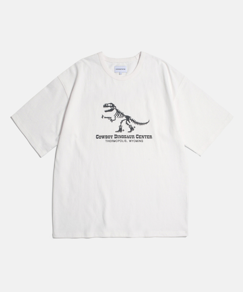 ESPIONAGE(エスピオナジ)の「CDC T-Rex ヘビーウェイト Tシャツ オフホワイト(Tシャツ/カットソー・レディース・その他・LARGE/X-LARGE)」の1枚目の写真