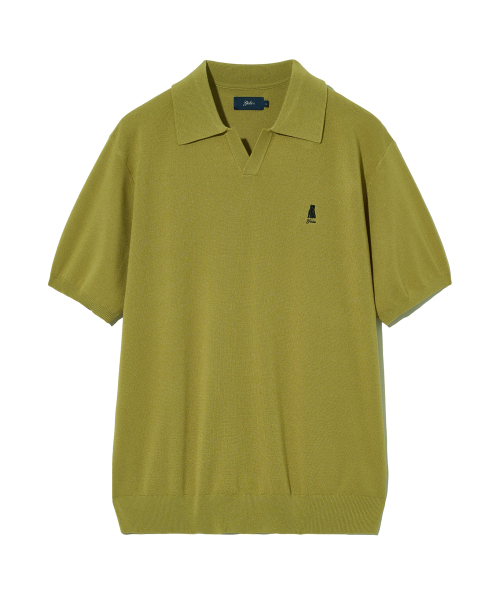 YALE(イェール)の「コンフォートクールスリットネックポロニットオリーブ(Tシャツ/カットソー・レディース・その他・SMALL/MEDIUM/LARGE/X-LARGE)」の3枚目の写真