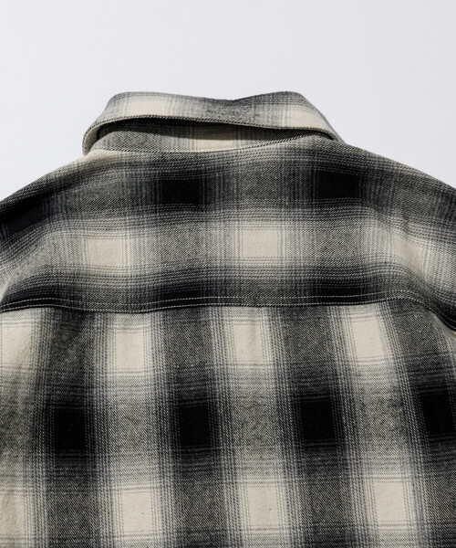 FREAK'S STORE（フリークスストア）の「FREAK'S STORE/フリークスストア チェック フランネル ワークシャツ（シャツ/ブラウス・メンズ・ブラック/ワインレッド/ブラウン・LARGE/MEDIUM）」の17枚目の写真